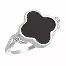 Кольцо из серебра TM-R01075-B-W-X-X-W