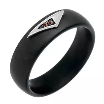 Кольцо из серебра TM-R01083-B-WB-X-X-DB