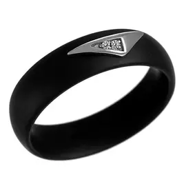 Кольцо из серебра TM-R01083-B-W-X-X-W