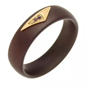 Кольцо из серебра TM-R01083-BR-L-X-X-DB