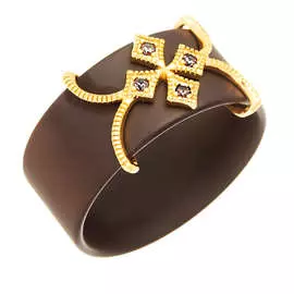 Кольцо из серебра TM-R01248-BR-L-X-X-DB