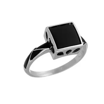 Кольцо из серебра TM-R01334-B-W-X-B-X