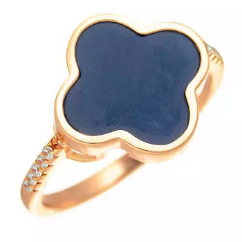 Кольцо из серебра TM-R01381-Вl-G-X-X-W