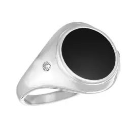 Кольцо из серебра TM-R01383-B-W-X-X-W