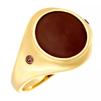 Кольцо из серебра TM-R01383-BR-L-X-X-DB