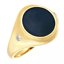 Кольцо из серебра TM-R01383-Вl-G-X-X-W