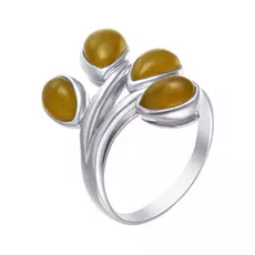 Кольцо из серебра TRE44R_KO_QZ_WG