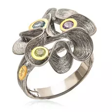 Кольцо из серебра TSYR00857-R-MIX