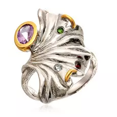 Кольцо из серебра TSYR00870-R-AM