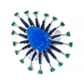 Кольцо из серебра W1013R_KO_BLAG_WG