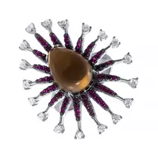 Кольцо из серебра W1013R_KO_PZI_SQ_WG