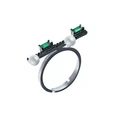 Кольцо из серебра WSR26104-BH1_WP_001_WG