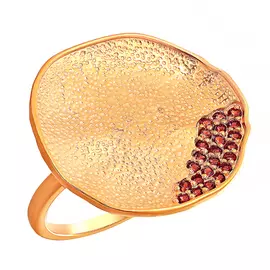 Кольцо из серебра YR01826_KO_GR_YG