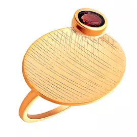 Кольцо из серебра YR01827_KO_GR_YG