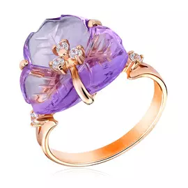 Кольцо из золота 011012АКц