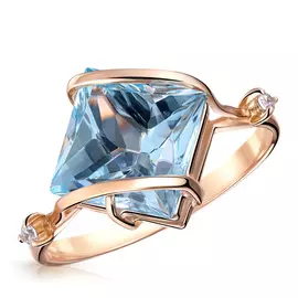 Кольцо из золота 011130ТКц