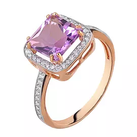 Кольцо из золота 012-0075-АФ