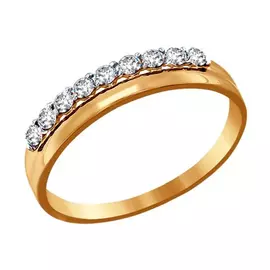 Кольцо из золота 016670