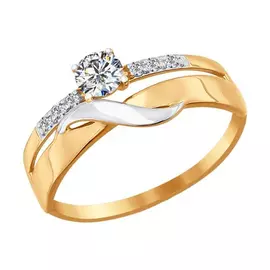 Кольцо из золота 016932