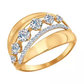 Кольцо из золота 017013