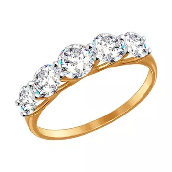 Кольцо из золота 017145