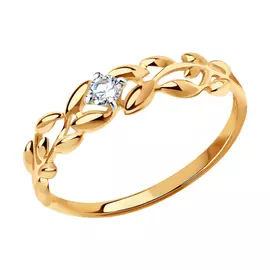 Кольцо из золота 017237