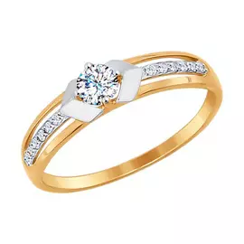 Кольцо из золота 017297