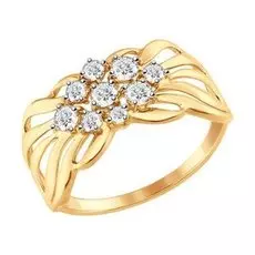 Кольцо из золота 017341