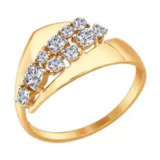 Кольцо из золота 017398