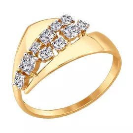 Кольцо из золота 017398