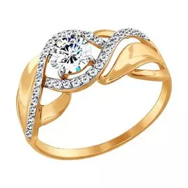 Кольцо из золота 017424