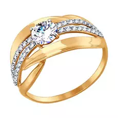 Кольцо из золота 017425