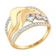 Кольцо из золота 017505