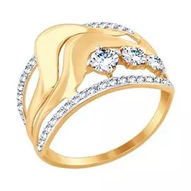 Кольцо из золота 017505