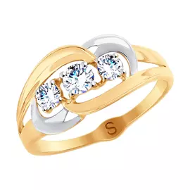 Кольцо из золота 017886