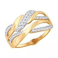 Кольцо из золота 017906