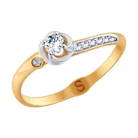 Кольцо из золота 017968