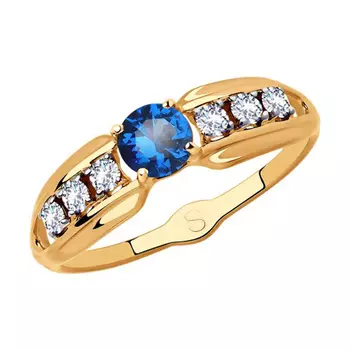 Кольцо из золота 017986