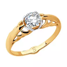 Кольцо из золота 018039