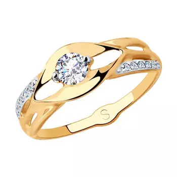 Кольцо из золота 018056