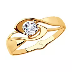 Кольцо из золота 018066