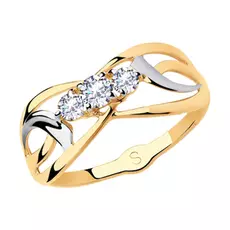 Кольцо из золота 018129