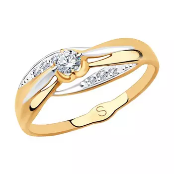 Кольцо из золота 018221