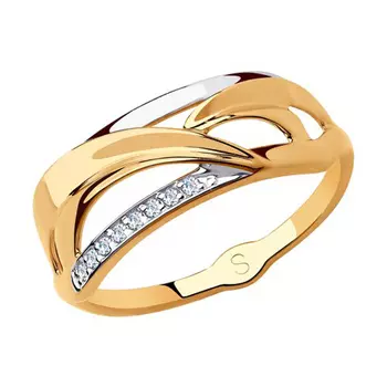 Кольцо из золота 018225