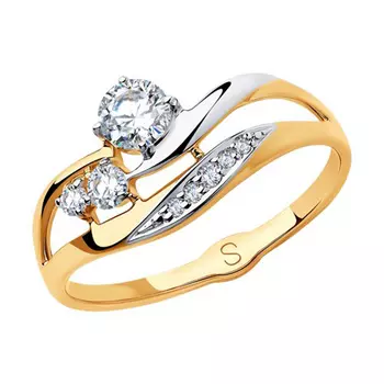 Кольцо из золота 018240