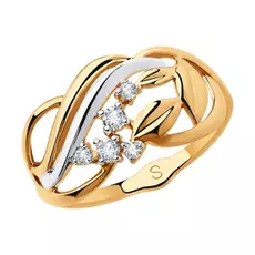 Кольцо из золота 018242