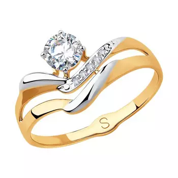 Кольцо из золота 018245