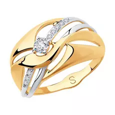 Кольцо из золота 018267