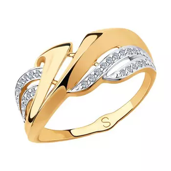 Кольцо из золота 018273