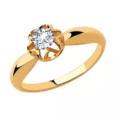 Кольцо из золота 018275